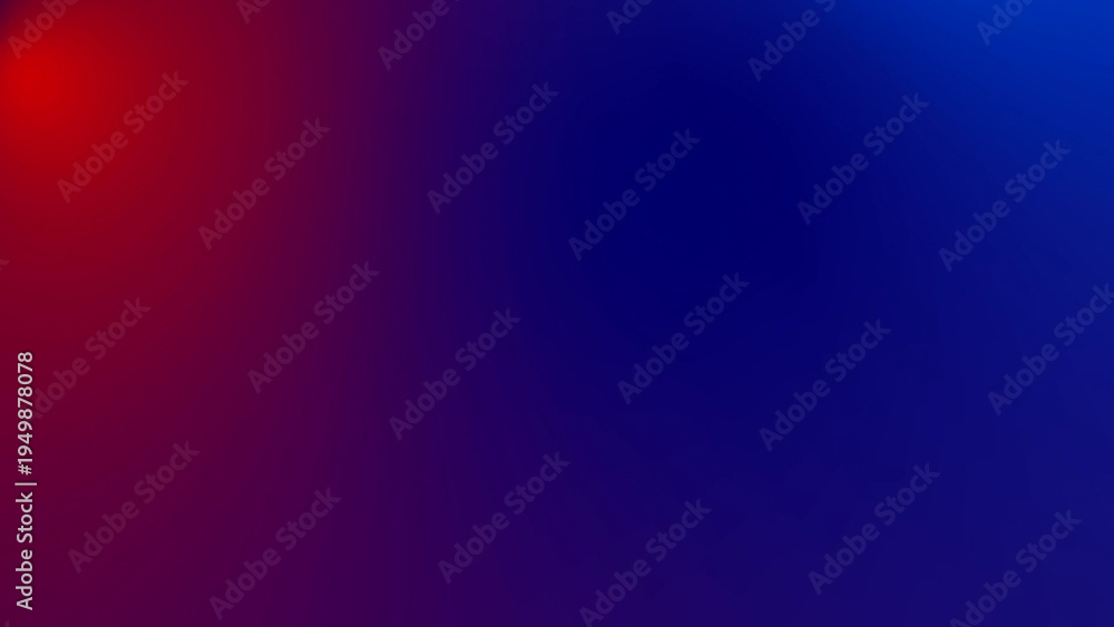 Obraz premium Abstract red and blue smooth gradient background