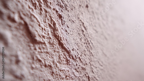 Textured close-up of rough pink wall surface with visible shadows