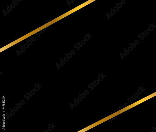 black background with gold stripes, banner,