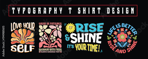 Urban Streetwear T-Shirt Design Bundle – Graffiti Typography Graphic Pack