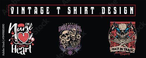 Urban Streetwear T-Shirt Design Bundle – Graffiti Typography Graphic Pack