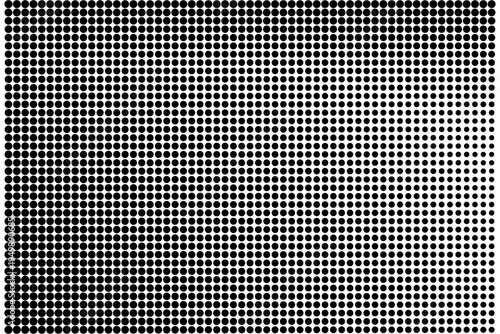 Halftone Dotted Background Vector Illustration