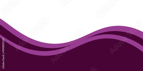 Curved Header and Footer Element,vector illustration,