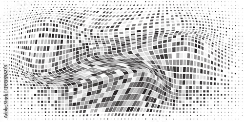 Design dot gradient texture. Vanishing polka dot background. Repeating dots gradation art abstract simple