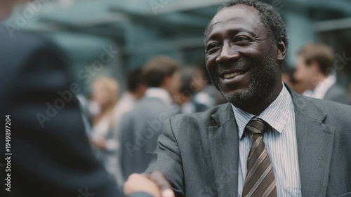 🤝🤝🤝Professional Handshake: A close-up of two business partners shaking hands, symbolizing agreement and partnership. Captured in natural light, the scene reflects trust and collaboration.