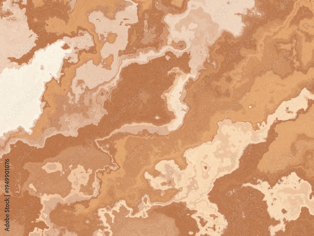 Obraz premium Warm earthy abstract marble texture with brown and beige tones