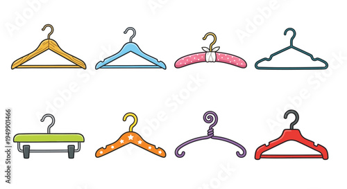 Four colorful cartoon illustrations of electric clothing irons with cords