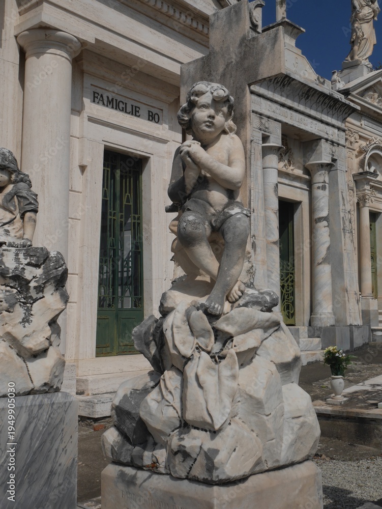 Obraz premium Cimitero monumentale di Lavagna