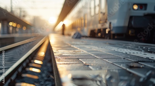 Forest walk, close-up of leaves and flowers, parts obscured, tranquil and lush.