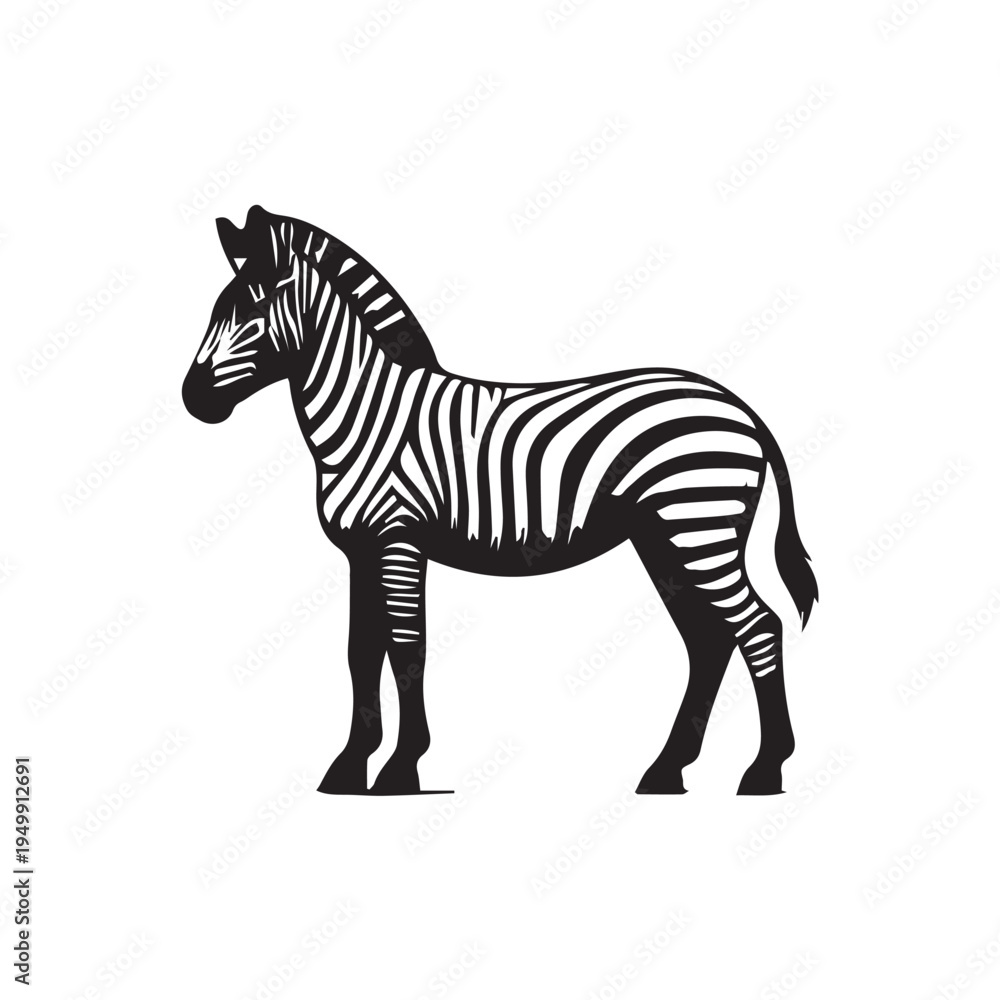 Obraz premium zebra vector illustration
