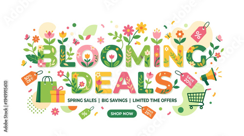 Blooming Deals Spring Sale Header