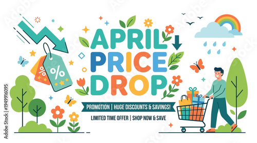 April Price Drop Promotional Banner