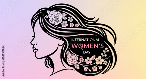 International Womens Day Celebration Graphic Design.