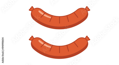 Mixed Grill Platter Line art modern minimal abstract vector