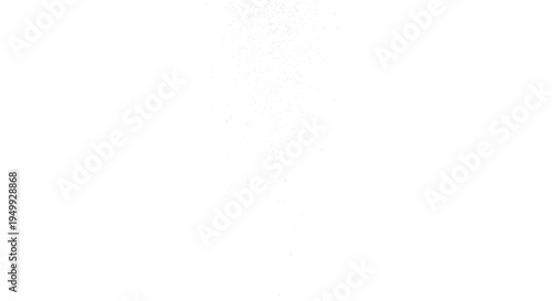 Depicts a beige background with particles falling