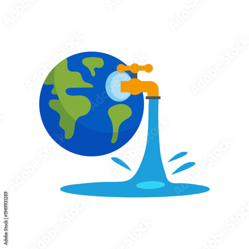 world water day illustrations