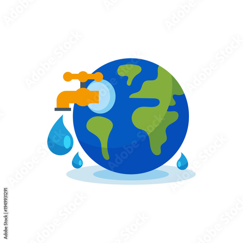 world water day illustrations