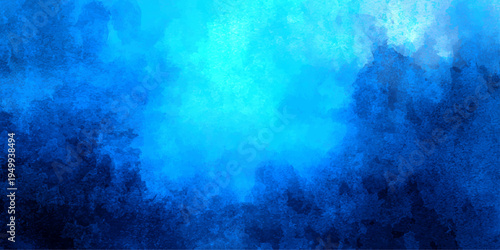 Vector Abstract of blue tones with smoky effect gives depth in the imagery, which evokes serene ambiance and the painting conveys dynamic textures and smooth gradient