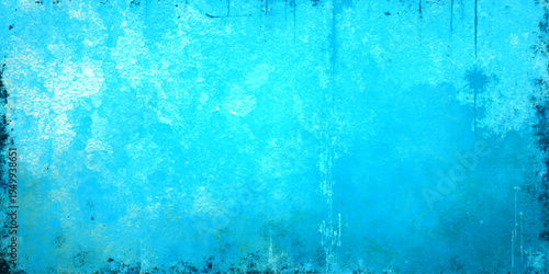 Vector Azure grunge texture conveys serene vibes with weathered aesthetic and vibrant blue shade, rough canvas backdrop evokes artistic quality with expressive pattern 