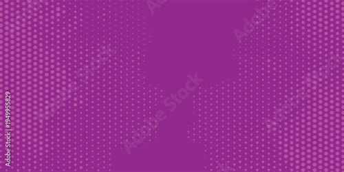 Abstract Magenta and Purple Halftone Dot Pattern Background
