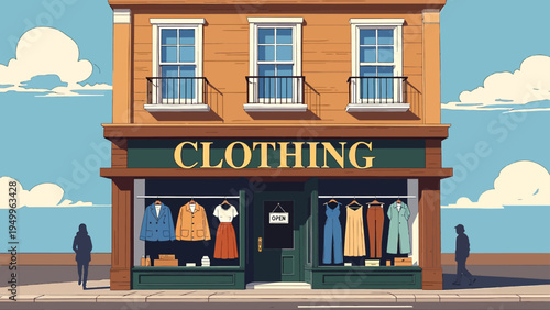 Old European Beachside Houses with Windows and Wooden Facades