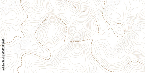 topography white background and black line wireframe isoline location diagram world map texture design. Vector Illustration.