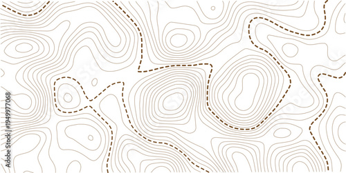 topography white background and black line wireframe isoline location diagram world map texture design. Vector Illustration.