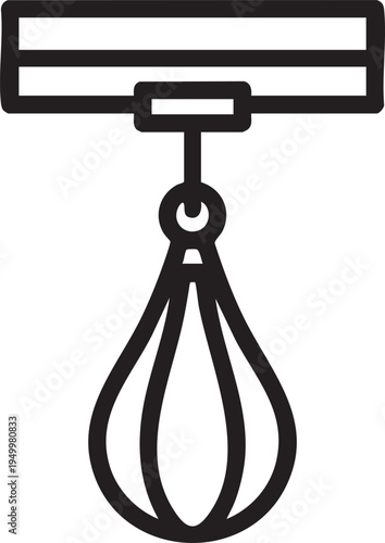 Black line drawing of a noose on a gallows
