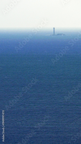 Blue ocean as seen from Marseille