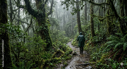 Foto Tropical hiking