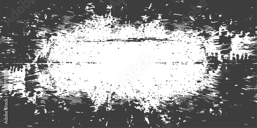 Abstract, monochrome, high contrast artwork showcasing a mesmerizing, bright light burst effect, evoking themes of energy and raw, untamed power. 