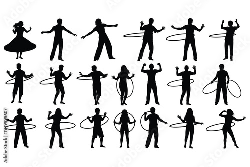 silhouettes of sports