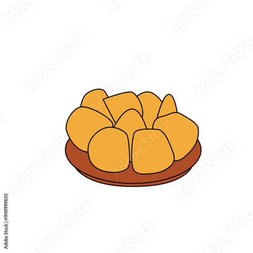 Indonesian birthday food and snack birthday menu