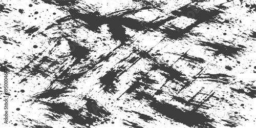 Abstract a textured and dynamic splash and brushstroke. with bold, dark splashes, capturing a sense of movement and raw energy.