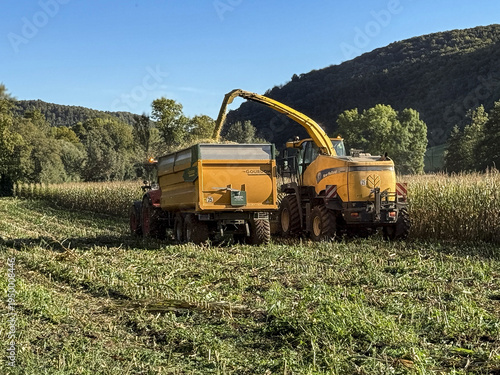 récolte de foin Aveyron Severac le chateau