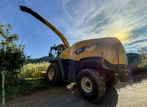 récolte de foin Aveyron Severac le chateau
