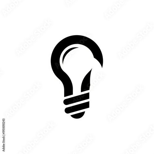 Broken light bulb symbol representing failed idea or innovation.
