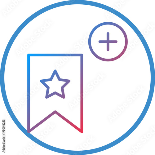 Favorite Line Icon Style