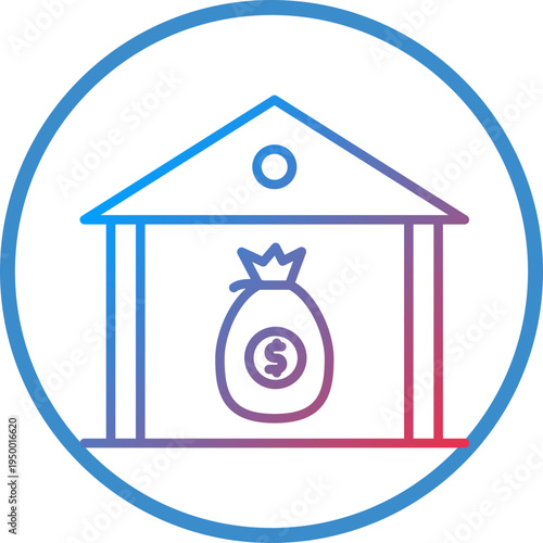 Deposit Line Icon Style