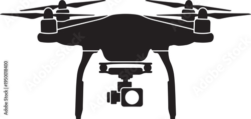 Drone Silhouette — focused on high-contrast, minimalist drone silhouettes. drone logo vector — good for minimalist or logo-style silhouettes.	