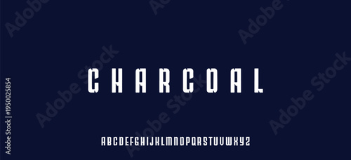 Abstract modern urban alphabet fonts. Typography sport, technology, fashion, digital, future creative logo font. vector illustration