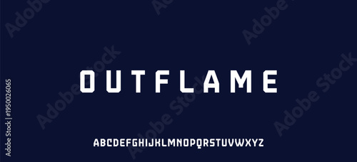 Abstract modern urban alphabet fonts. Typography sport, technology, fashion, digital, future creative logo font. vector illustration