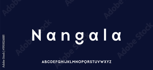 Abstract modern urban alphabet fonts. Typography sport, technology, fashion, digital, future creative logo font. vector illustration