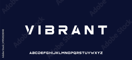 Abstract modern urban alphabet fonts. Typography sport, technology, fashion, digital, future creative logo font. vector illustration