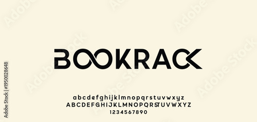Abstract modern urban alphabet fonts. Typography sport, technology, fashion, digital, future creative logo font. vector illustration