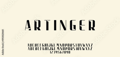 Abstract modern urban alphabet fonts. Typography sport, technology, fashion, digital, future creative logo font. vector illustration