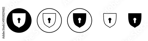 Security icon vector. protection sign and symbol. privacy. vpn