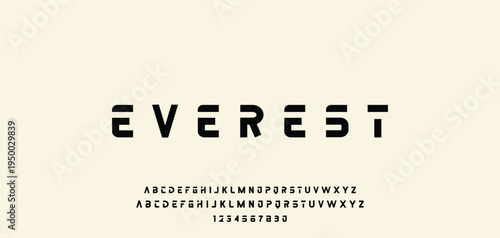 Abstract modern urban alphabet fonts. Typography sport, technology, fashion, digital, future creative logo font. vector illustration