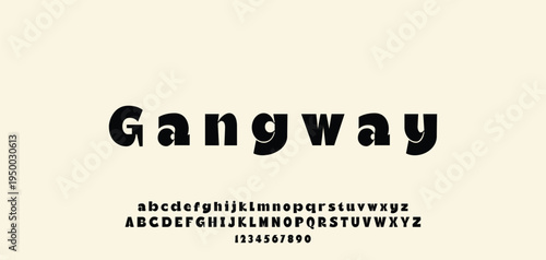 Abstract modern urban alphabet fonts. Typography sport, technology, fashion, digital, future creative logo font. vector illustration