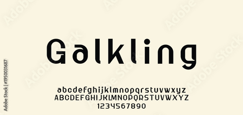 Abstract modern urban alphabet fonts. Typography sport, technology, fashion, digital, future creative logo font. vector illustration